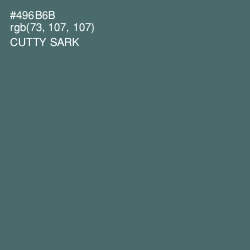 #496B6B - Cutty Sark Color Image